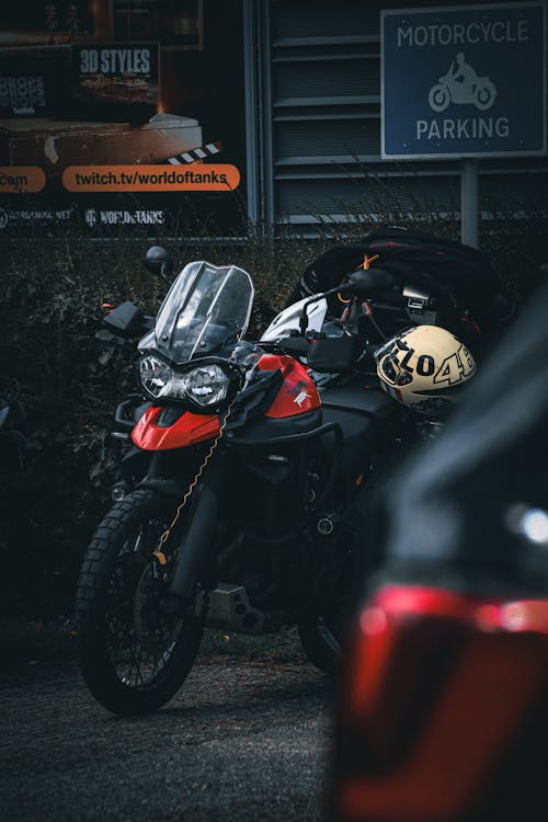 Free stock photo of bike, canon, car park