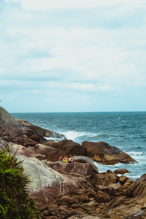 Foto profissional grátis de beira-mar, blue sky, diversão