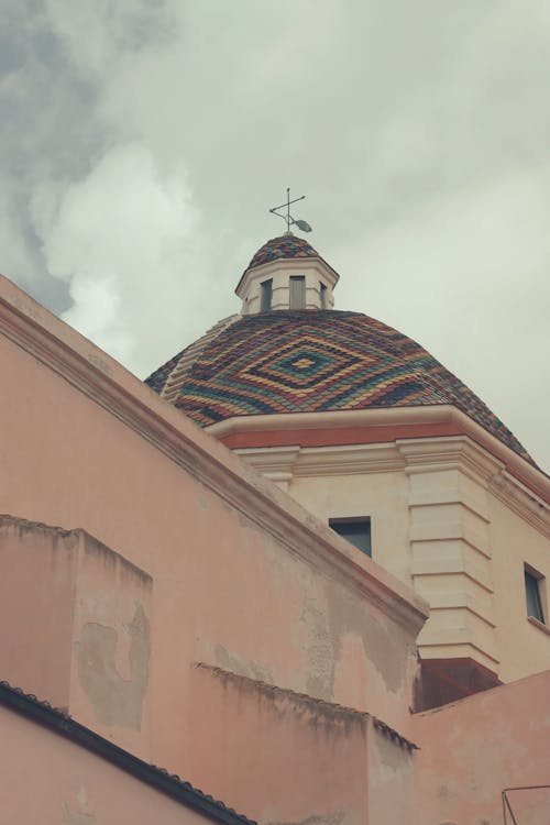 Dome of the Saint Michael Church in Alghero