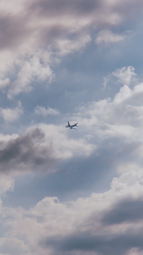 Kostnadsfri bild av flygande, flygplan, himmel