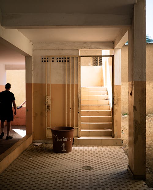 Staircase in a City Building 