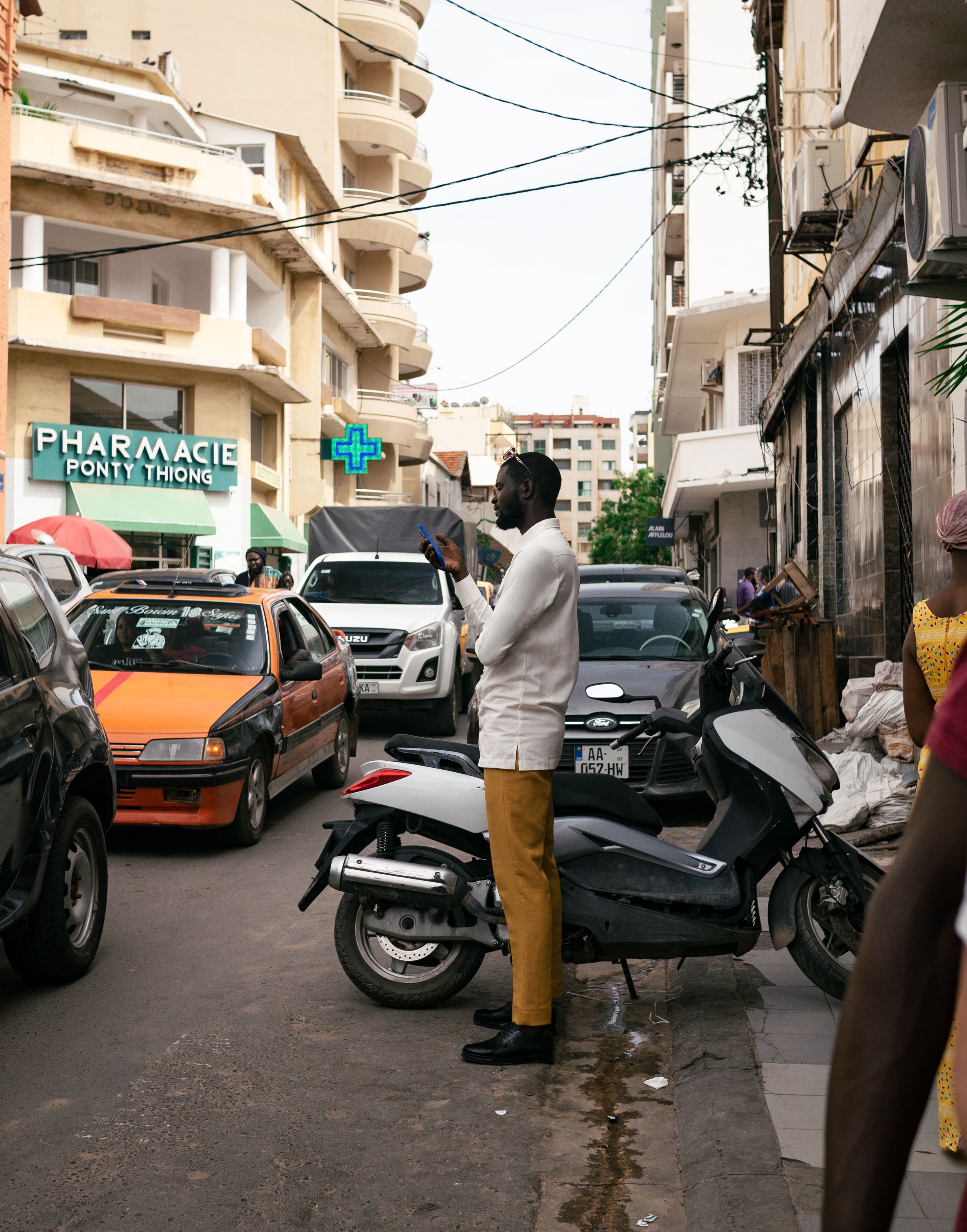 Rue Dans Une Ville Africaine · Photo gratuite