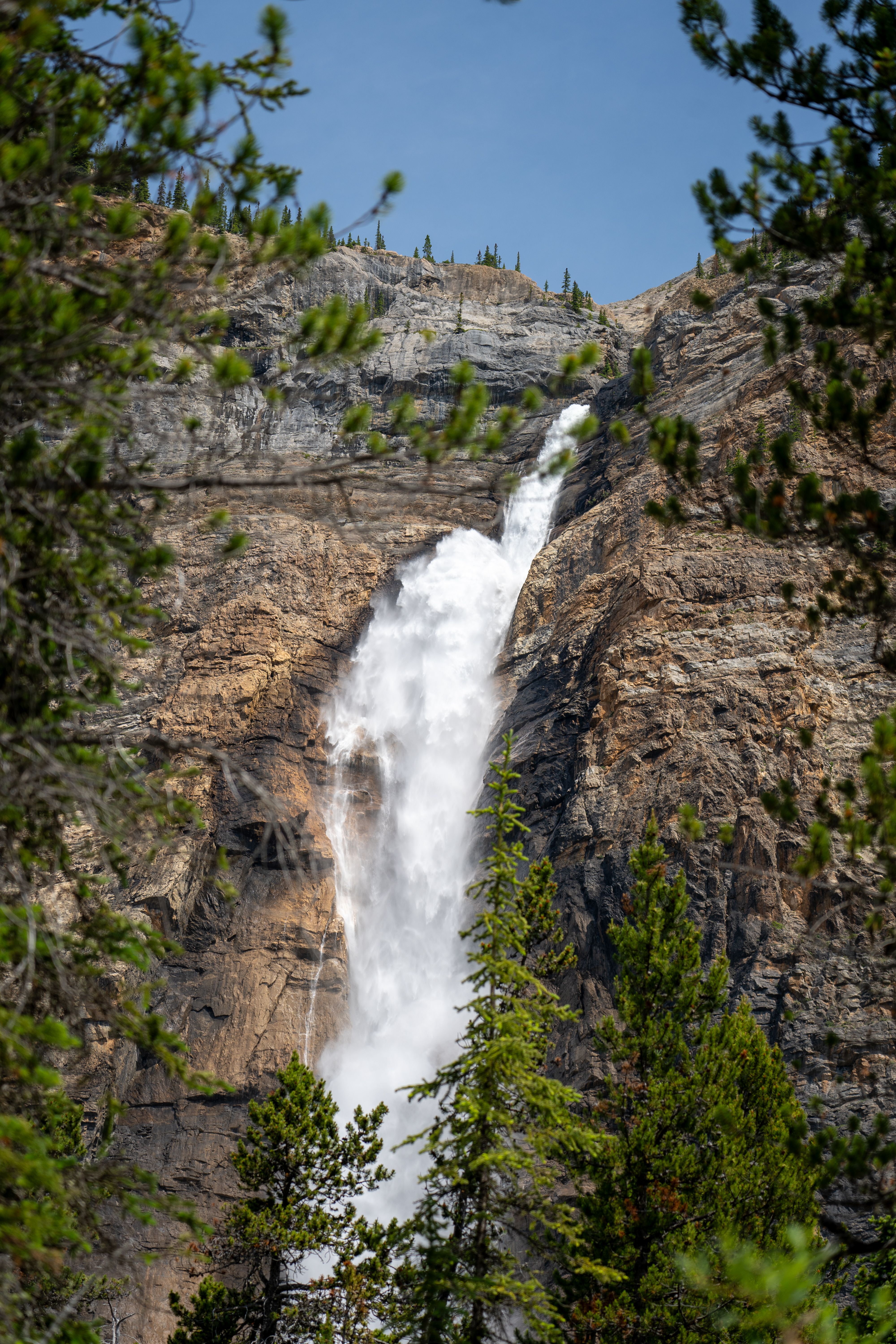 Waterfall on Rocks · Free Stock Photo