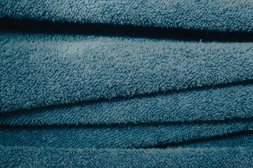 Gratis stockfoto met blauw, detailopname, handdoeken