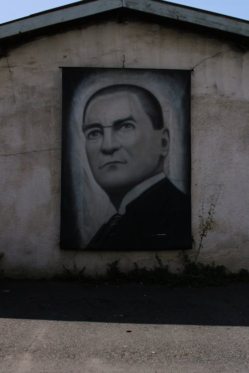 Foto stok gratis atatürk, dinding beton