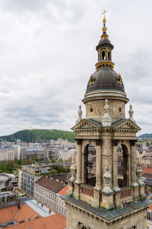 Gratis stockfoto met aan lichtbak toevoegen, Boedapest, de basiliek van st stephen