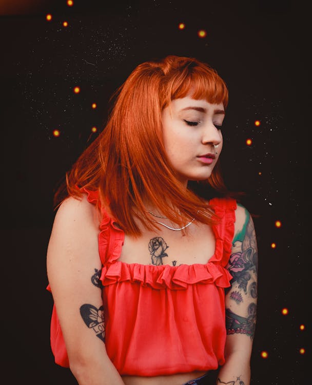 Foto De Mujer Con Tatuajes
