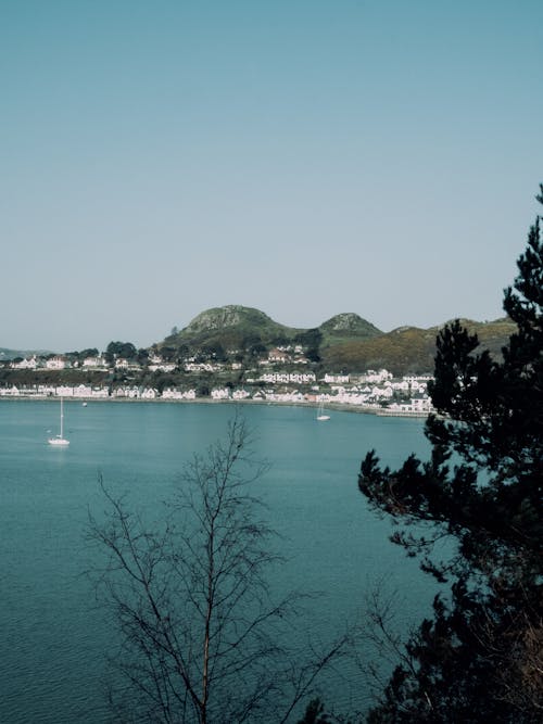 Coastal Town Near the Hills