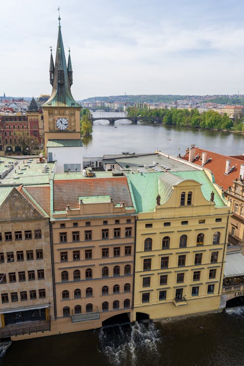 Foto stok gratis antigas cidades, cityscape, czechia