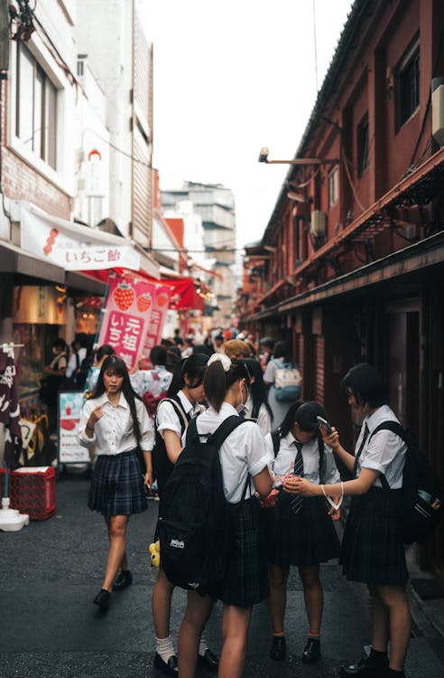 Darmowe zdjęcie z galerii z asakusa, cicha uliczka, shibuya