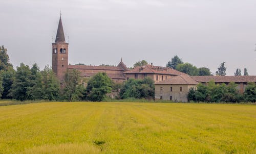 Photos gratuites de abbaye, abbaye de viboldone, architecture gothique