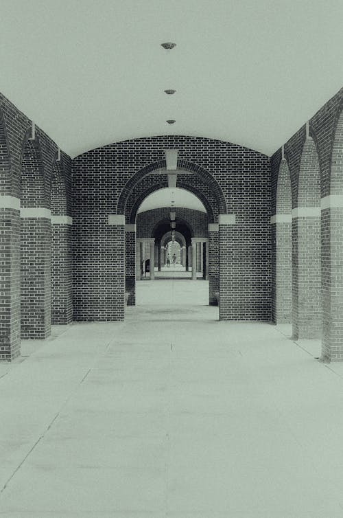 Brick Arched Walkway