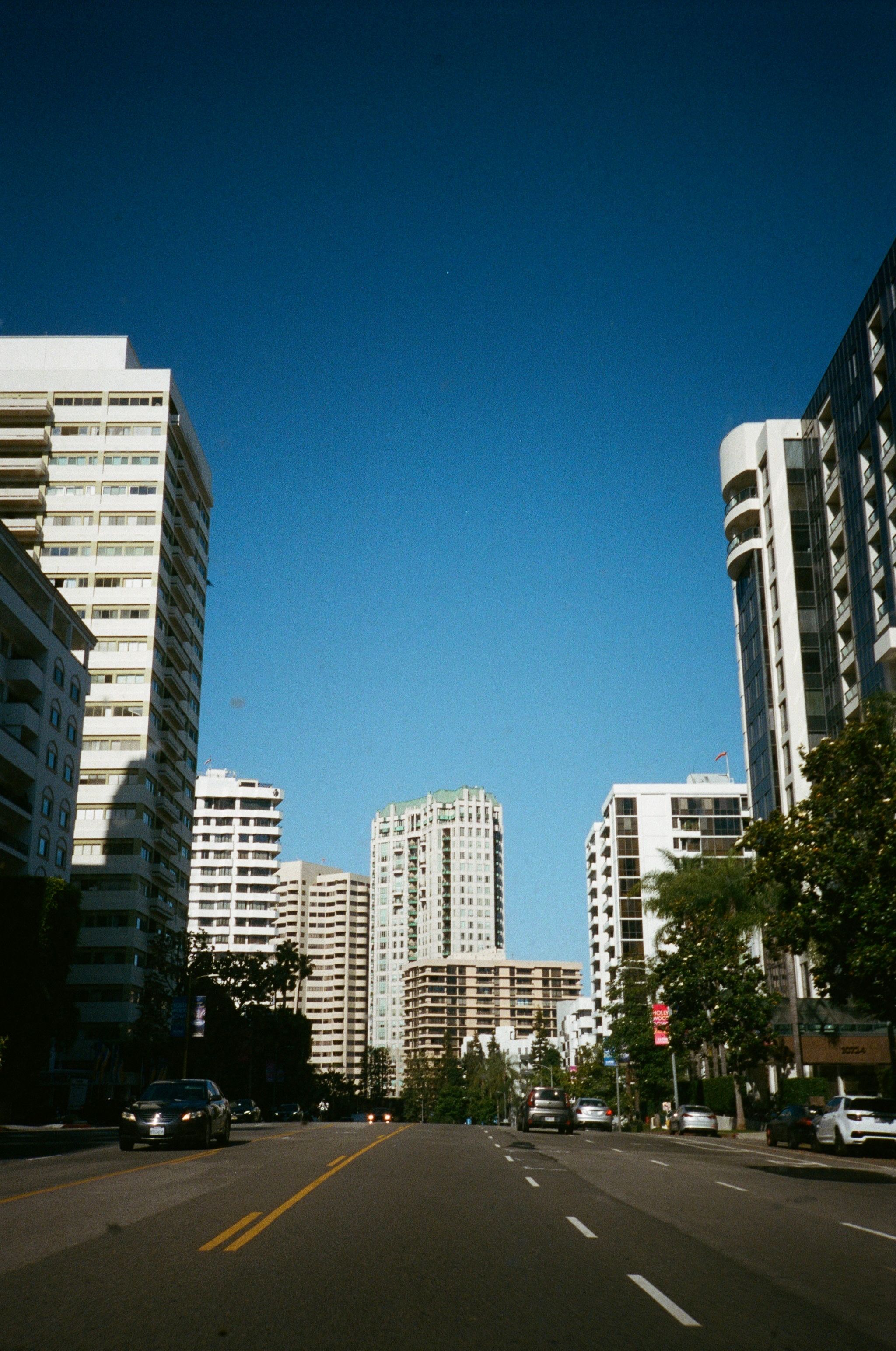 Residential Buildings around Street in City · Free Stock Photo