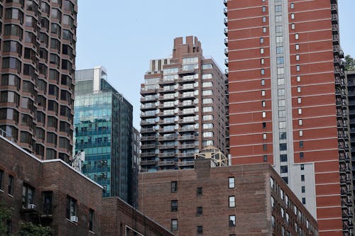 Modern Skyscrapers in New York City, New York, USA