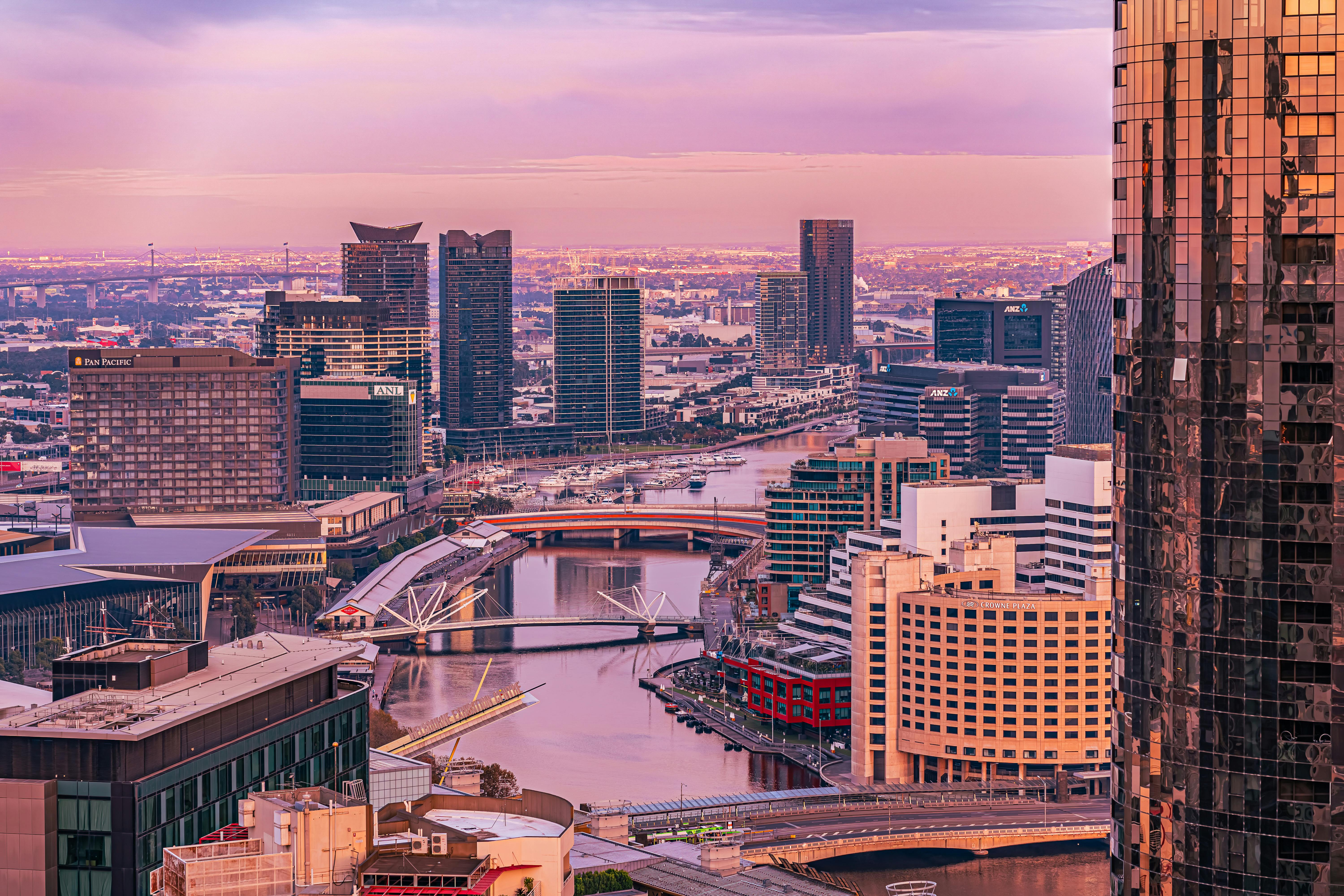 melbourne | City view night, City lights at night, Melbourne skyline