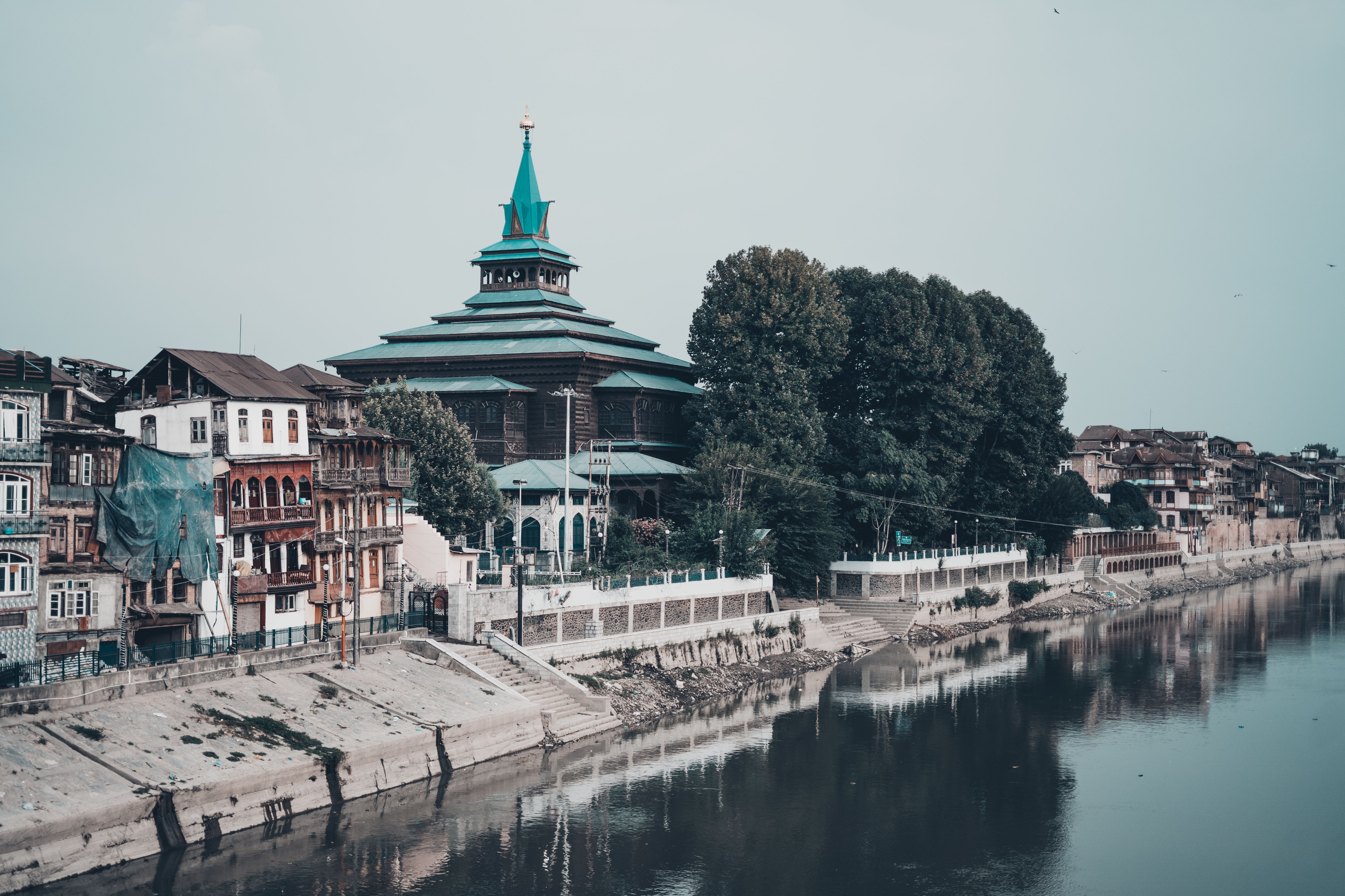Khanqah-e-Moula on the Jhelum, Srinagar