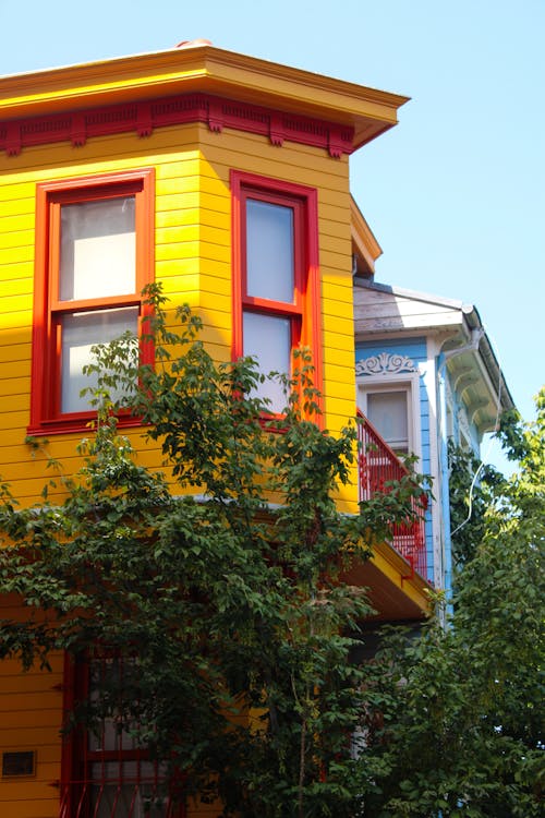 Fotos de stock gratuitas de amarillo, casa, casas