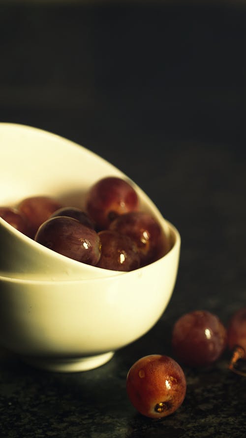 Grapes in a Small Bowl