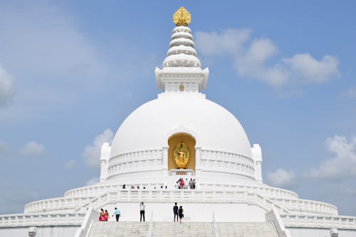 Vishwa Shanti Stupa in Varanasi in India