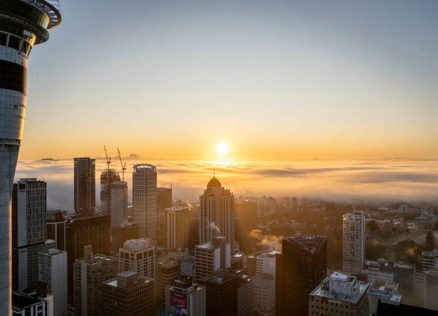 Auckland, New Zealand — streets and everyday scenes · stay connected with a Auckland eSIM from My Holiday SIM