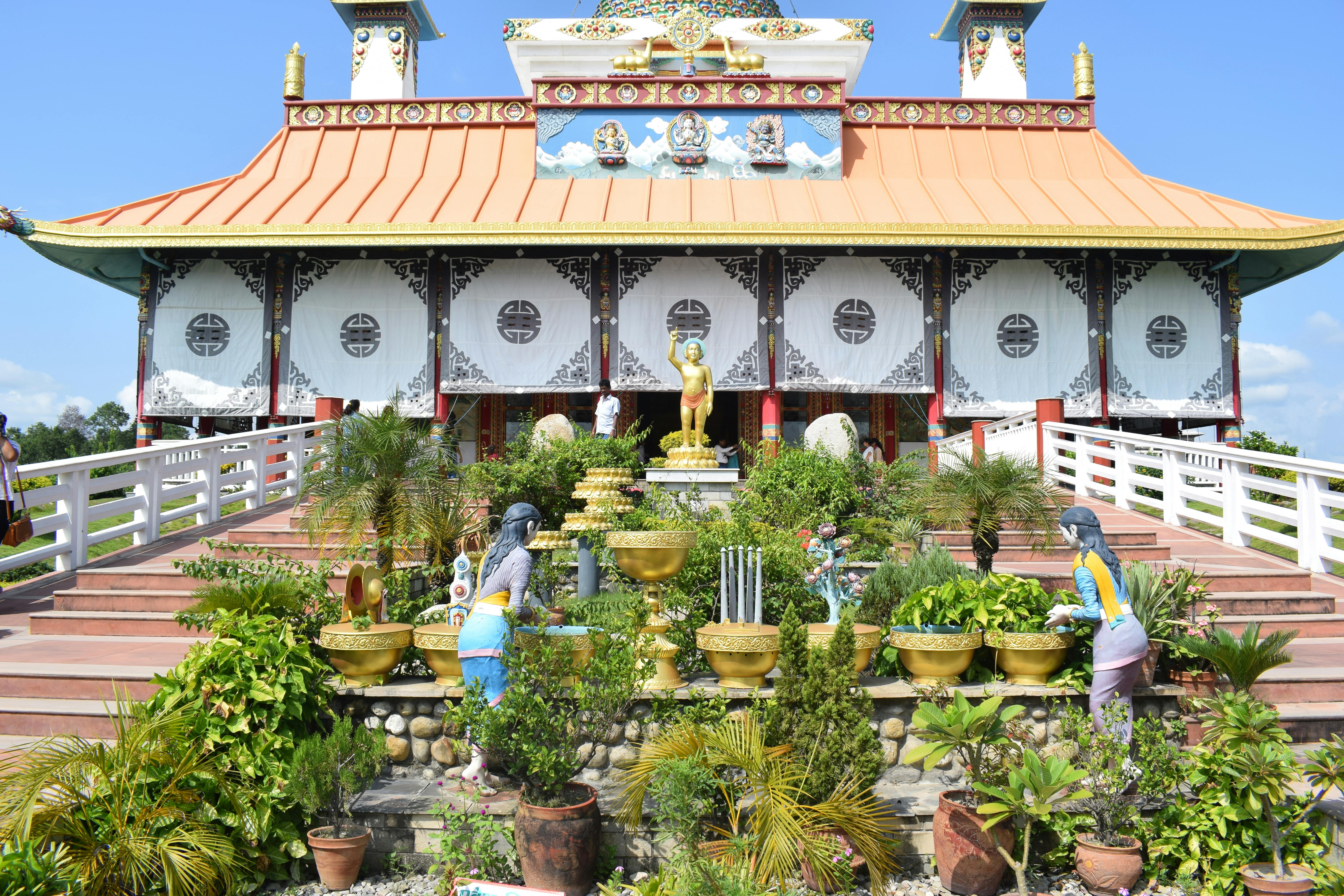 Landmarks in Lumbini
