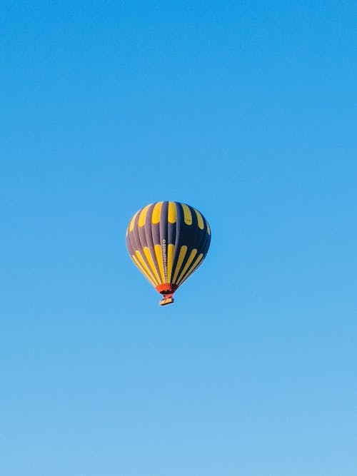 Foto stok gratis angkutan, balon udara, biru