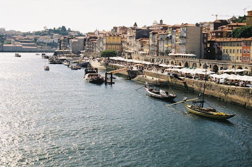 Kostenloses Stock Foto zu boote, meer, porto