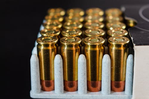 Bullet Shells Ground Stock Photo - Download Image Now - Bullet