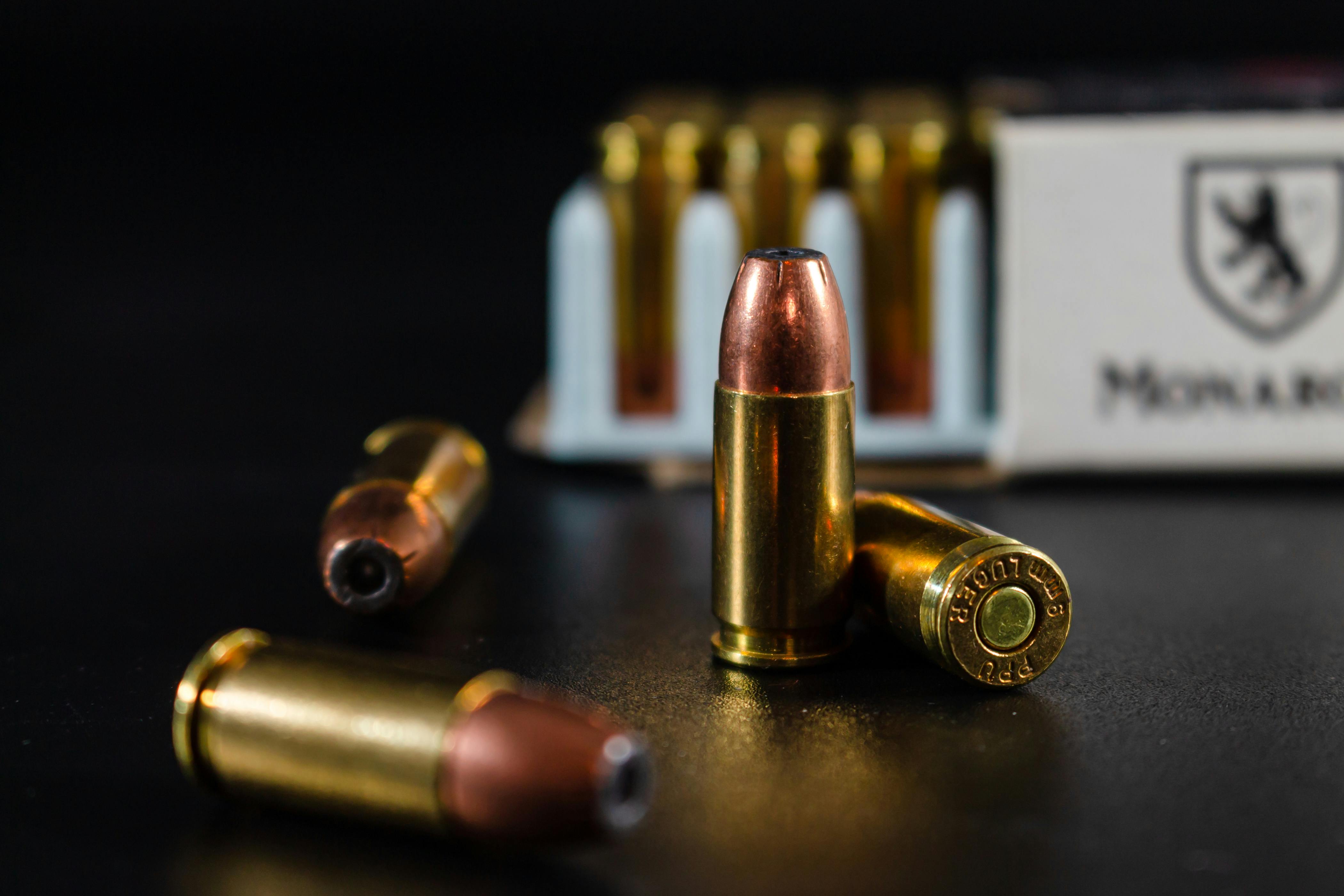 Bullet Shell And Powder Stock Photo - Download Image Now