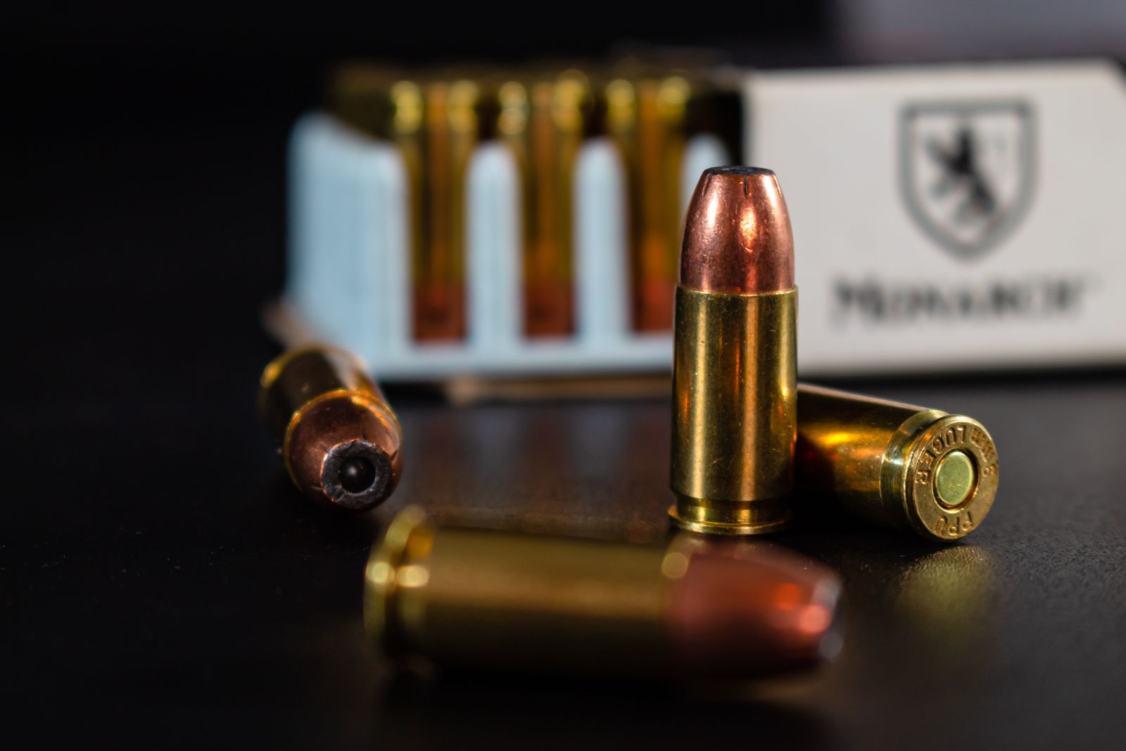 Close up of Bullets Lying Down · Free Stock Photo