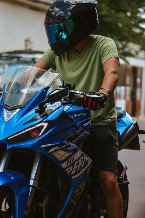 Luvas de proteção para moto