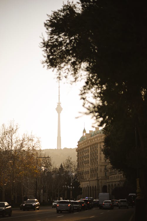 Kostnadsfri bild av berlin, berliner fernsehturm, bilar