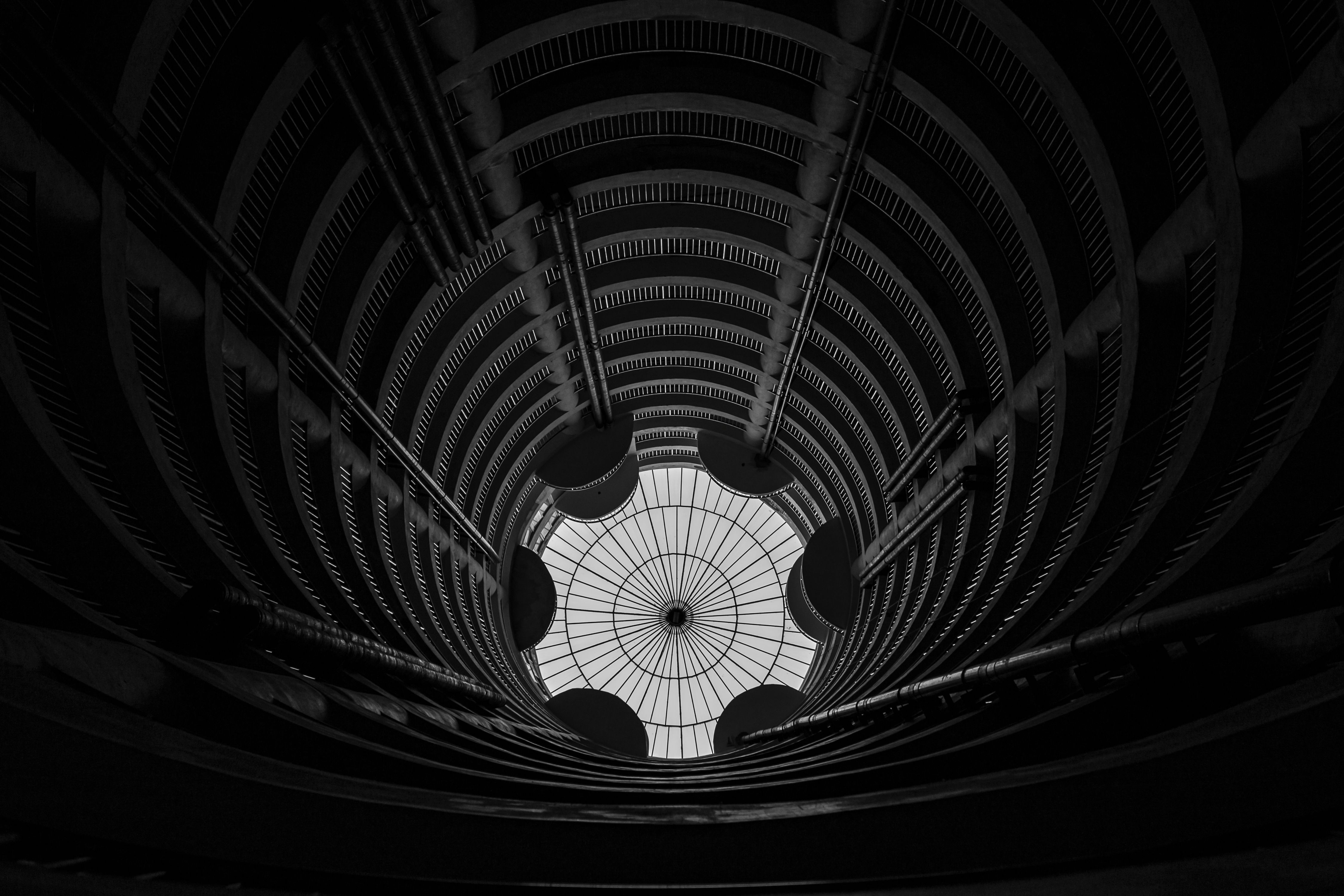 Image showcasing Glass Ceiling over Building Walls · Free Stock Photo