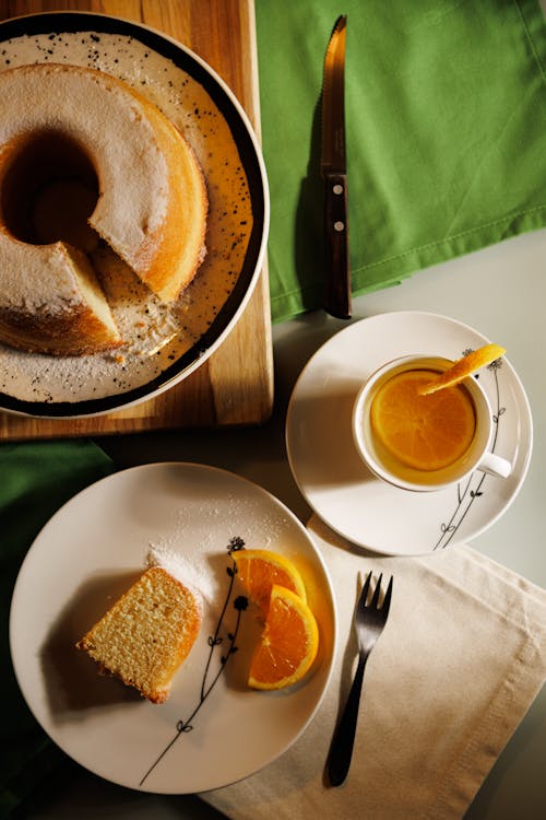 Základová fotografie zdarma na téma citron, dort, fotografie jídla