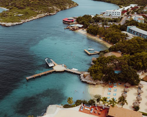 Gratis lagerfoto af bugt, bygninger, Curacao