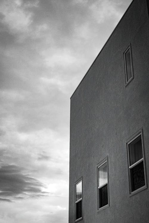 Immagine gratuita di bianco e nero, casa, case