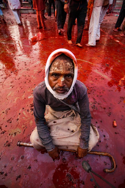 Fotobanka s bezplatnými fotkami na tému ceremónia, červená voda, hinduistický