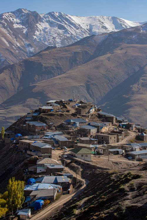 Landscape of Khinalig Town in Azerbaijan · Free Stock Photo