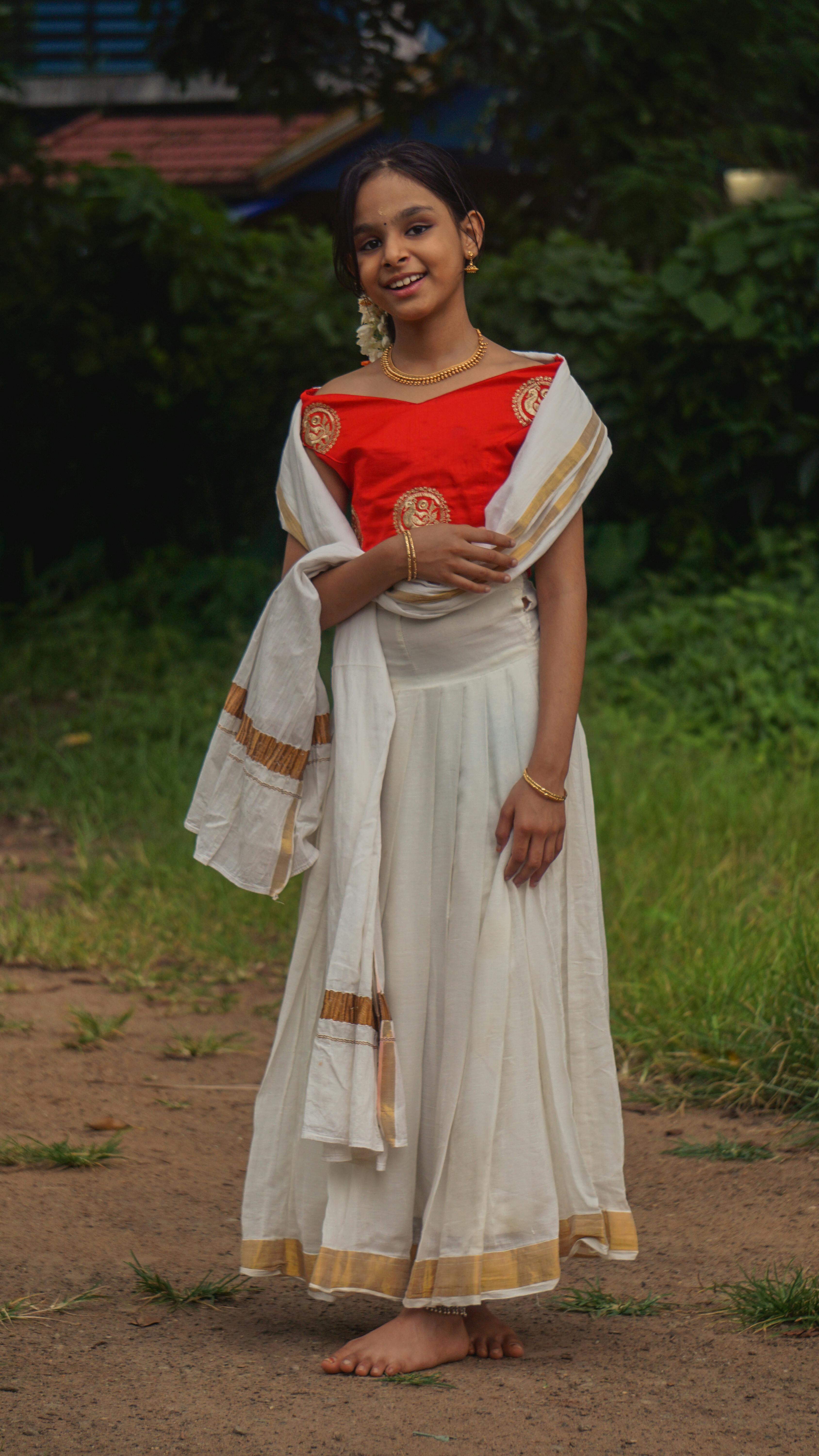 The Best Kerala Traditional Kidswear for Onam | Nakshatra Kids | Onam dress  for baby girl