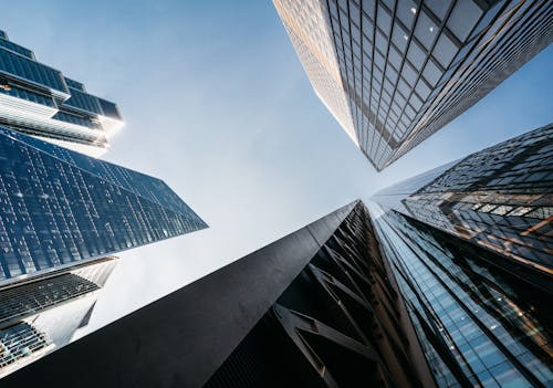 Skyscrapers in a City