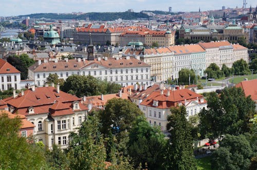 Cityscape of Prague, Czech Republic