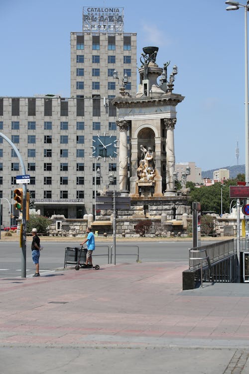 Δωρεάν στοκ φωτογραφιών με plaza de españa, άγαλμα, αστικός