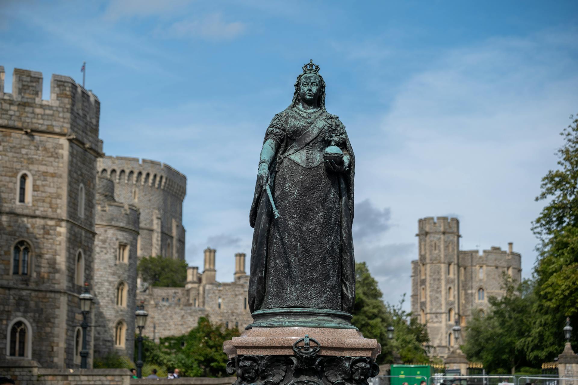 Queen Victoria Statue in Windsor Castle