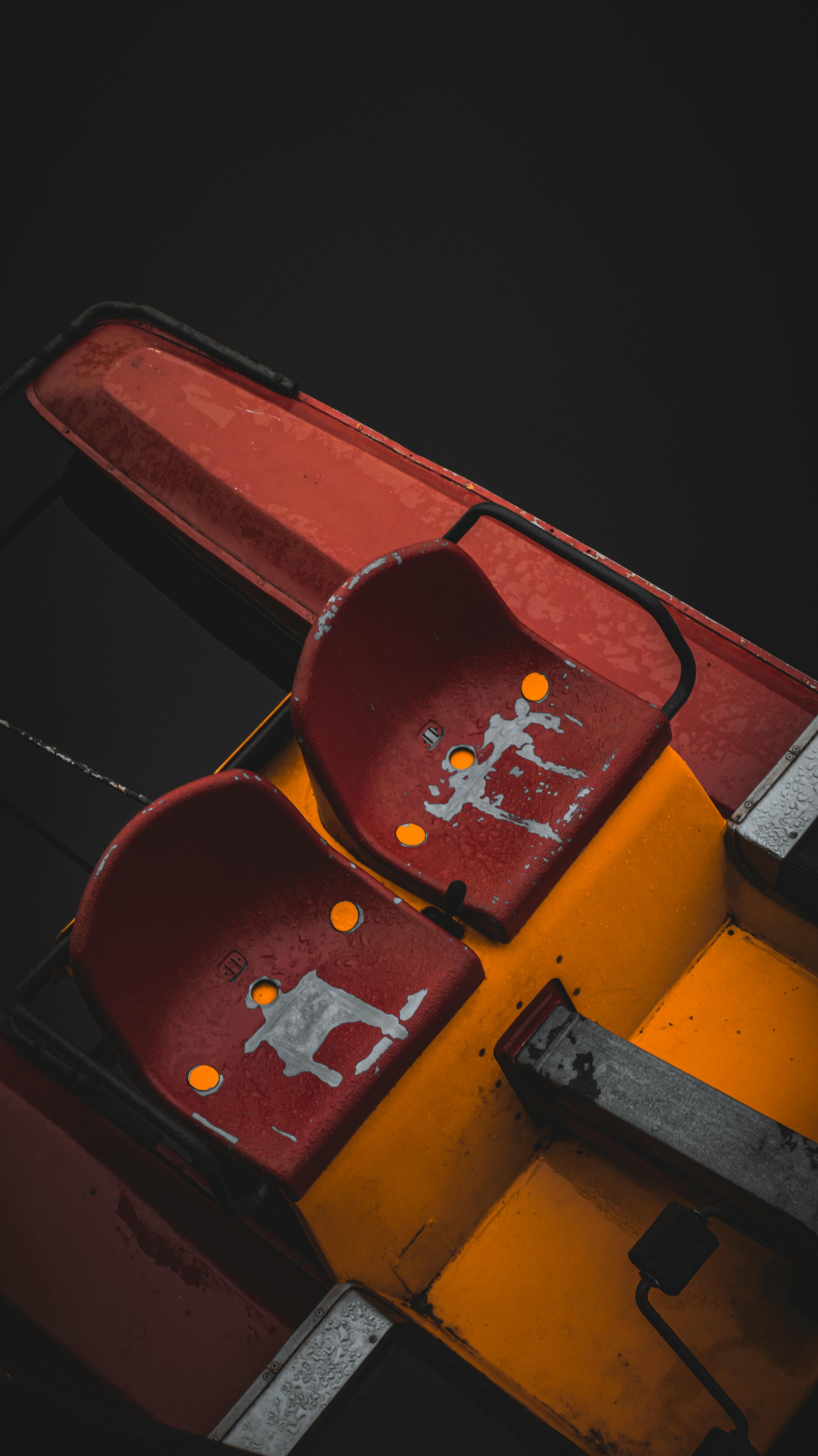 무료 차량의 좌석  스톡 사진