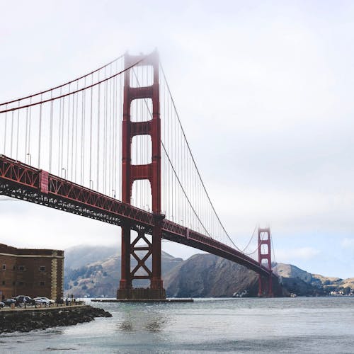 Δωρεάν στοκ φωτογραφιών με γέφυρα Γκόλντεν Γκέιτ, Σαν Φρανσίσκο