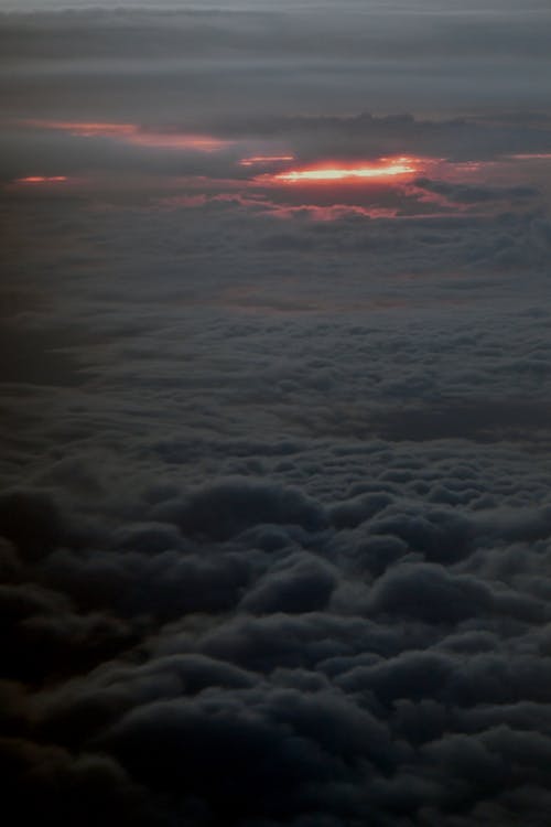 Foto stok gratis alam, awan, fotografi udara