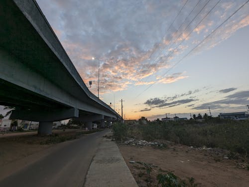 Foto profissional grátis de espaço, lado da ponte, papel de parede ponte