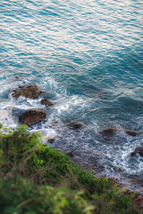 Gratis stockfoto met golven, kustlijn, landschap