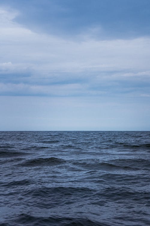 Seascape with Choppy Waves