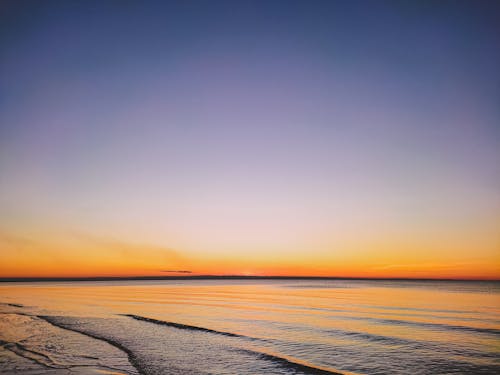 Ingyenes stockfotó horizont, naplemente, óceán témában